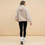 Felpa Donna Oversize con Cappuccio