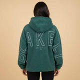 Felpa Donna Oversize con Cappuccio