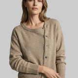 Cardigan Donna Asimmetrico con Bottoni
