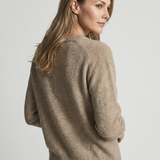 Cardigan Donna Asimmetrico con Bottoni
