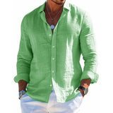 Camicia Uomo Leggera in Cotone Traspirante