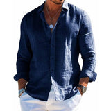 Camicia Uomo Leggera in Cotone Traspirante