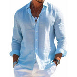 Camicia Uomo Leggera in Cotone Traspirante