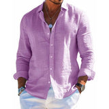 Camicia Uomo Leggera in Cotone Traspirante