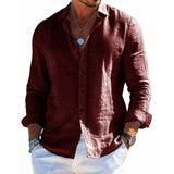 Camicia Uomo Leggera in Cotone Traspirante