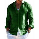 Camicia Uomo Leggera in Cotone Traspirante