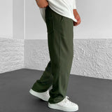 Pantaloni Uomo Ampi dal Design Minimalista