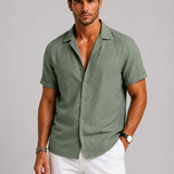 Stefano – camicia di lino traspirante da uomo