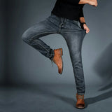 Jeans Uomo Elasticizzati a Taglio Aderente