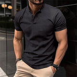 Polo da uomo casual a maniche corte