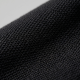 Polo a righe verticali con zip da uomo