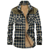Camicia Overshirt Foderata in Teddy