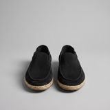 Mocassini di camoscio espadrille estivi da uomo