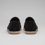 Mocassini di camoscio espadrille estivi da uomo